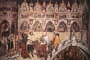 ALTICHIERO da Zevio Virgin Being Worshipped by Members of the Cavalli Family china oil painting artist